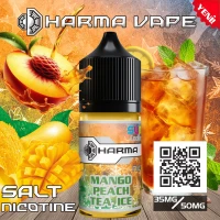 Dharma Mango Peach Tea Ice Salt Likit 30ml